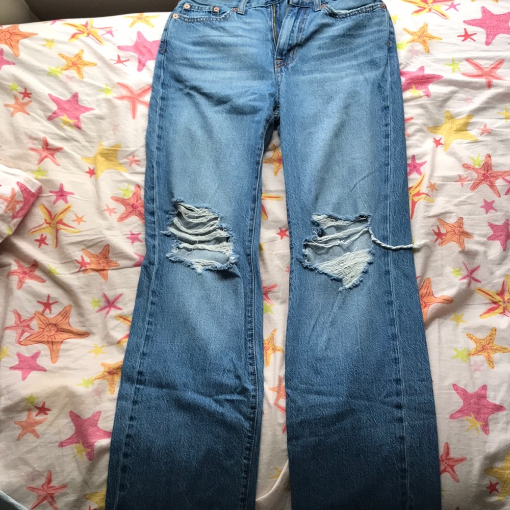 Aero skater jean, blue jean, ripped
